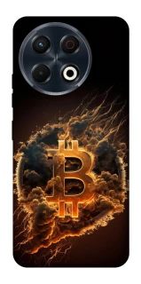 Чехол на TECNO Spark 30 Pro (KL7) Smoky Bitcoin фото 1 из 1
