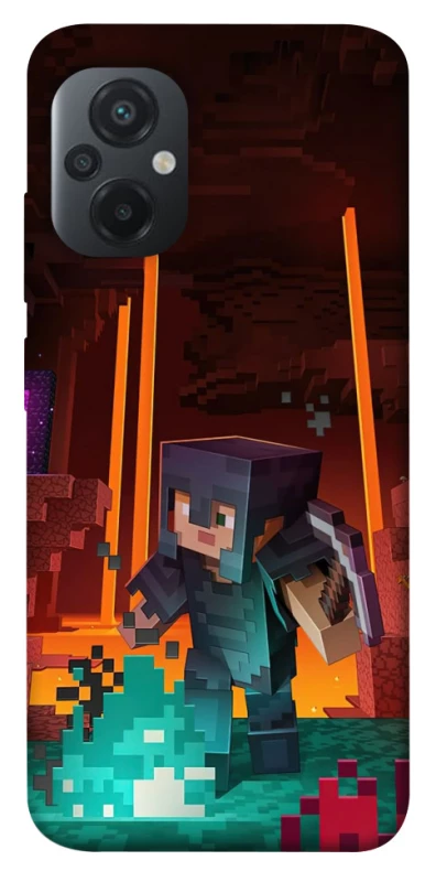Чехол на Xiaomi Poco M5 Minecraft game adventure фото 1 из 1