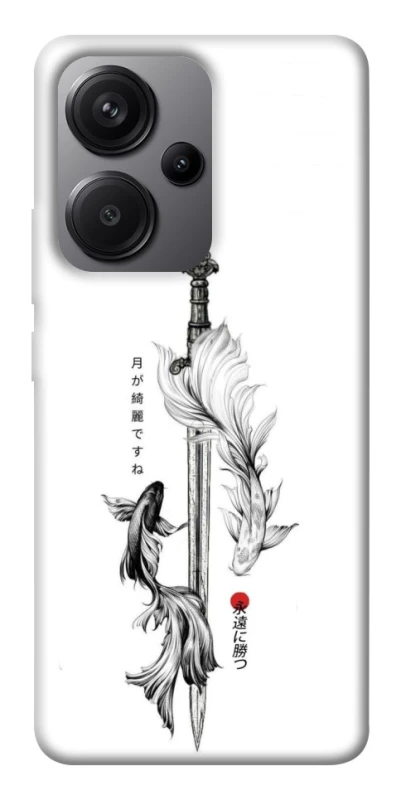 Чехол на Xiaomi Redmi Note 13 Pro+ Tattoo ver.6 фото 1 из 1