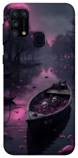 Чохол на Samsung Galaxy M31 Boat and flamingo фото 1 з 1