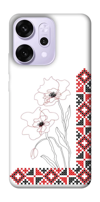 Чехол на Oppo Reno 14 Pro Вышиванка на смартфон фото 1 из 1