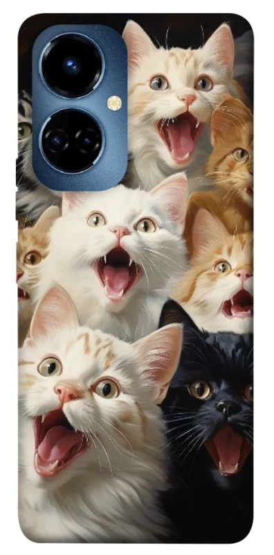 Чехол на TECNO Camon 19 Коты фото 1 из 1