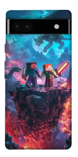 Чохол на Google Pixel 6a Minecraft v3 фото 1 з 1