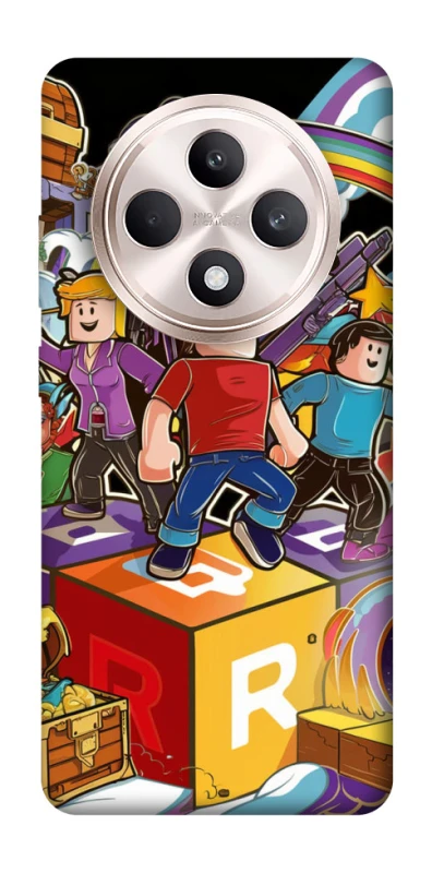 Чехол на Oppo Reno 12 F 4G/5G Roblox family фото 1 из 1