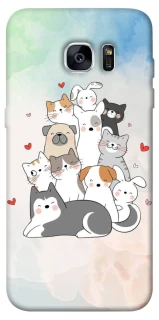 Чехол на Samsung G935F Galaxy S7 Edge Funny Pets ver.2 фото 1 из 1