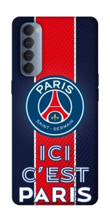 Чехол на Oppo Reno 4 Pro FC PSG v1 фото 1 из 1