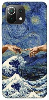 Чехол на Xiaomi Mi 11 Lite Art collage ver.7 фото 1 из 1