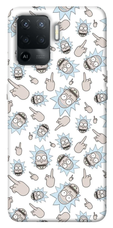 Чохол на Oppo Reno 5 Lite Rick and Morty style фото 1 з 1