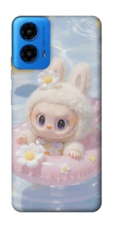 Чехол на Motorola Moto G45 Labubu swimming фото 1 из 1