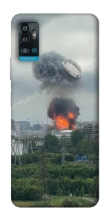 Чехол на ZTE Blade A71 Moscow never sleeps ver.4 фото 1 из 1