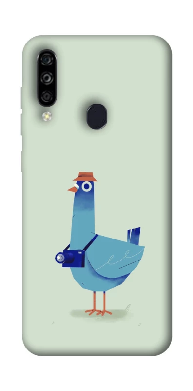 Чохол на ZTE Blade A7 (2020) Голуб-детектив фото 1 з 1