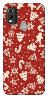 Чехол на Nokia C21 Plus Новогодний v3 фото 1 из 1