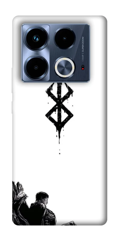 Чохол на Infinix Note 40 4G berserk white фото 1 з 1