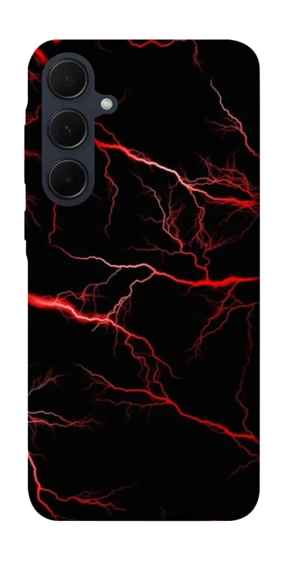 Чехол на Samsung Galaxy A55 Красная молния фото 1 из 1