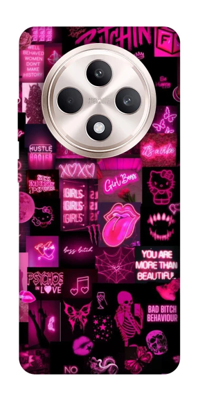 Чехол на Oppo Reno 12 F 4G/5G Hot collage ver.8 фото 1 из 1