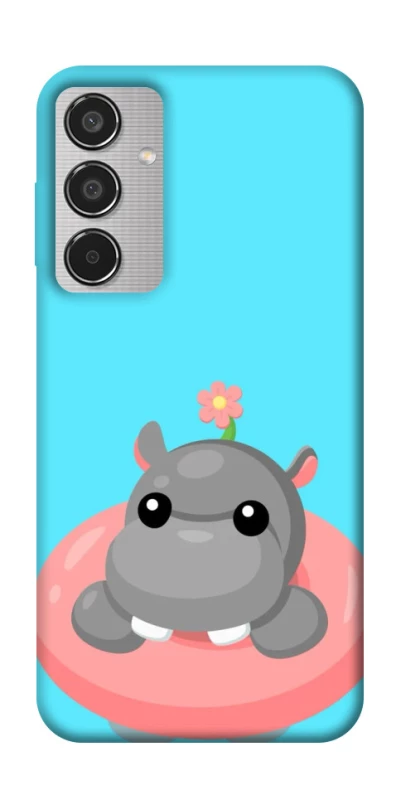 Чохол на Samsung Galaxy M35 Adopt Me Hippo Floatie фото 1 з 1