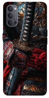 Чехол на Oppo Reno 4 samurai фото 1 из 1