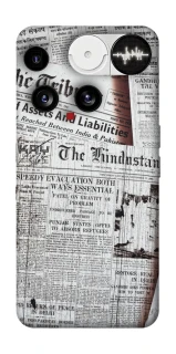 Чохол на Nothing Phone (3) Газети фото 1 з 1