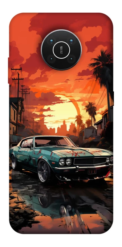 Чохол на Nokia X10 / X20 Car at sunset фото 1 з 1