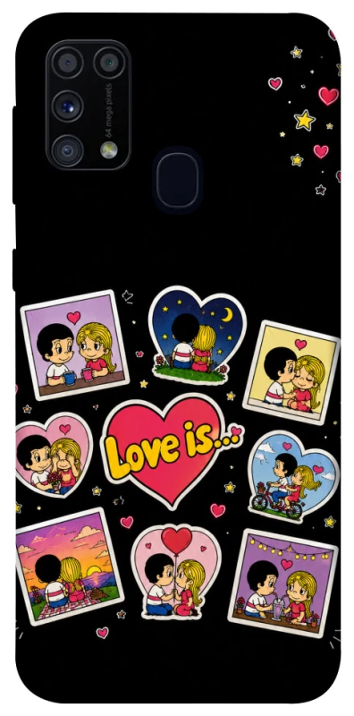 Чехол на Samsung Galaxy M31 Love is ver.2 фото 1 из 1