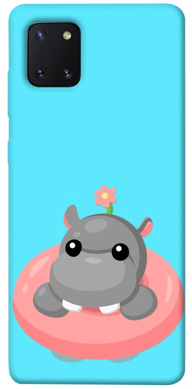 Чехол на Samsung Galaxy Note 10 Lite (A81) Adopt Me Hippo Floatie фото 1 из 1