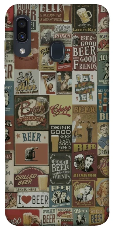 Чохол на Samsung Galaxy A20 / A30 Retro collage ver.1 фото 1 з 1