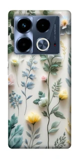 Чохол на Infinix Note 40 4G Floral design ver.4 фото 1 з 1