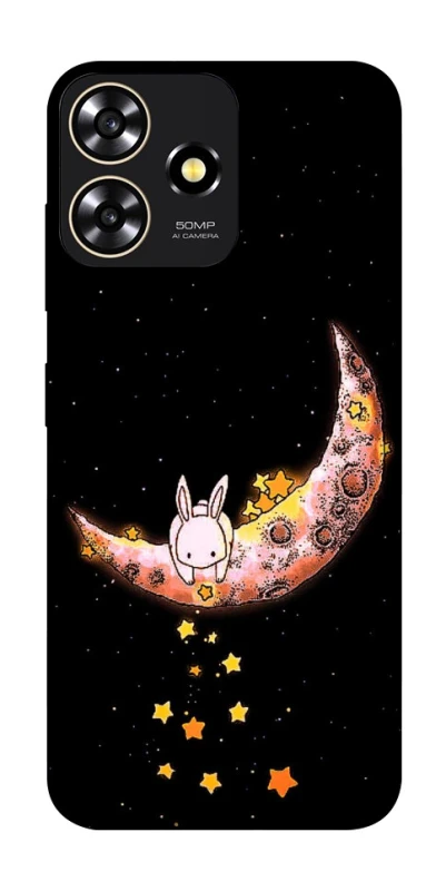 Чохол на ZTE Blade A73 4G Moon rabbit фото 1 з 1