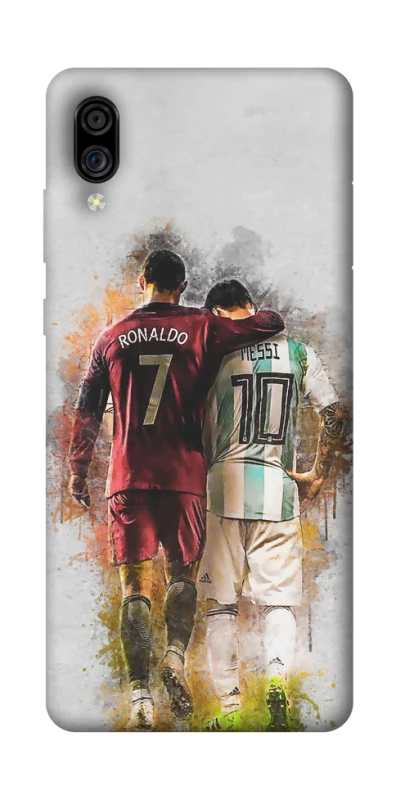Чохол на ZTE Blade A5 (2020) Ronaldo та Messi фото 1 з 1