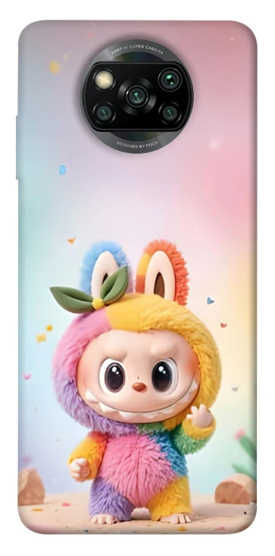 Чохол на Xiaomi Poco X3 NFC / Poco X3 Pro Labubu colored фото 1 з 1