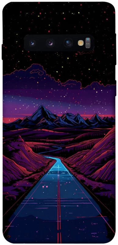 Чехол на Samsung Galaxy S10 Cyber mountain фото 1 из 1