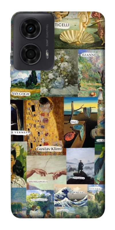 Чехол на Motorola Moto G04 Art collage ver.8 фото 1 из 1