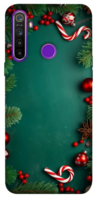 Чохол на Realme 5 Новорічний v35 фото 1 з 1