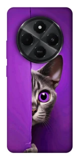 Чехол на Xiaomi Poco C75 Кот-подглядыватель фото 1 Чехол на Xiaomi Poco C75 Кот-подглядыватель фото 1 из 1