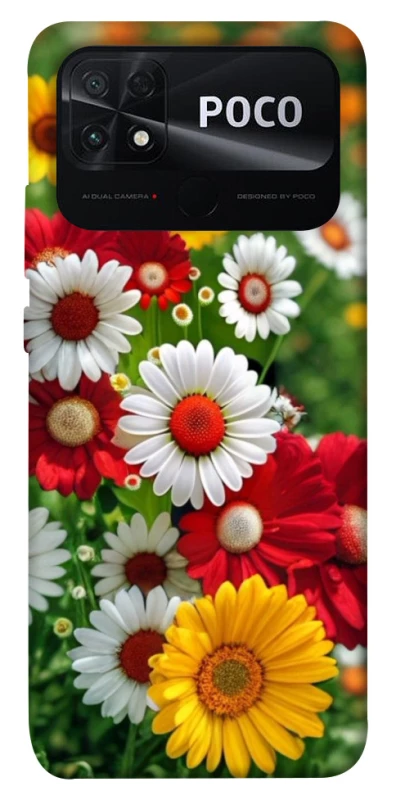 Чохол на Xiaomi Poco C40 Flowers v11 фото 1 з 1