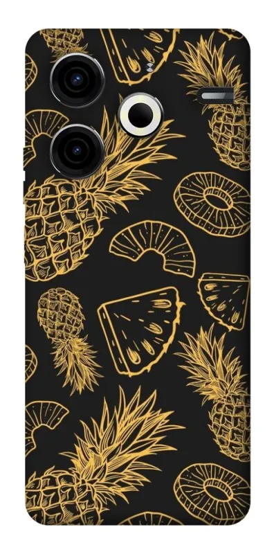Чохол на TECNO Pova 6 Neo (LI6) Pineapple фото 1 з 1