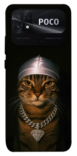 Чохол на Xiaomi Poco C40 Cat in Bling фото 1 з 1