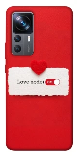 Чохол на Xiaomi 12T / 12T Pro Love Mode ON фото 1 з 1