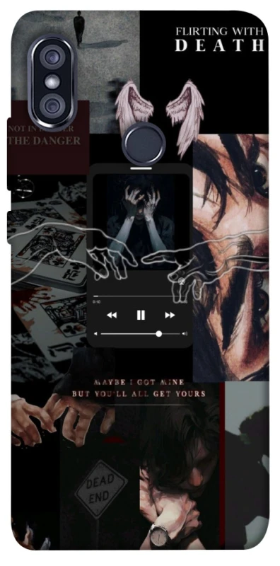 Чохол на Xiaomi Redmi Note 5 Pro / Note 5 (AI Dual Camera) Flirt collage фото 1 з 1