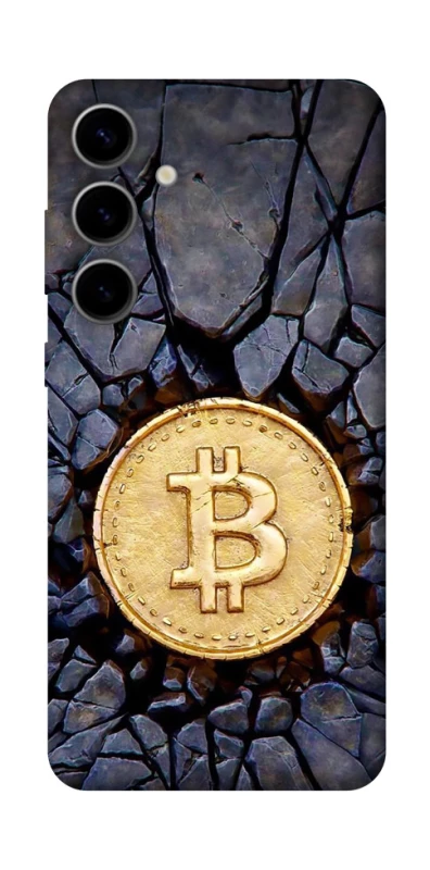 Чохол на Samsung Galaxy S25 Bitcoin cracks фото 1 з 1