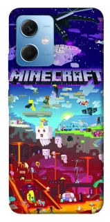 Чехол на Xiaomi Redmi Note 12 5G Minecraft world фото 1 из 1
