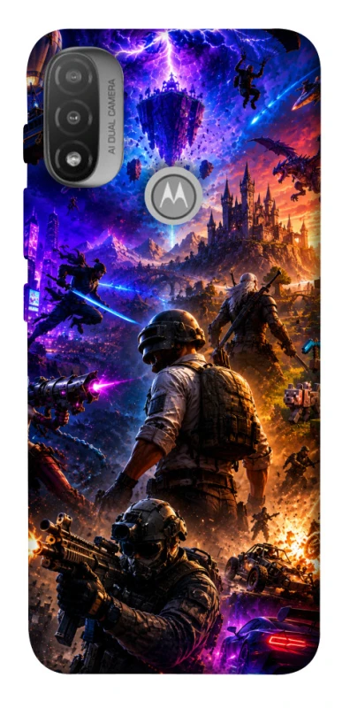 Чохол на Motorola Moto E20 My Games фото 1 з 1