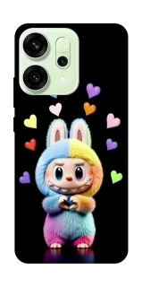 Чехол на Oppo Reno 14 Labubu Love фото 1 из 1