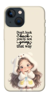 Чехол на Apple iPhone 13 mini (5.4") Don't look back фото 1 из 1