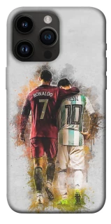 Чохол на Apple iPhone 14 Pro Max (6.7") Ronaldo та Messi фото 1 з 1