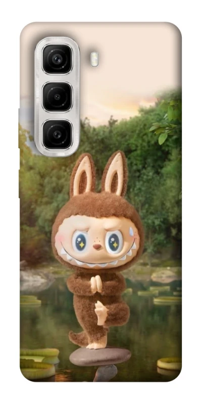 Чохол на Infinix Hot 50 4G Labubu Yoga фото 1 з 1