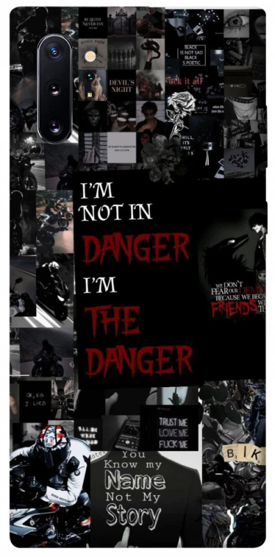 Чехол на Samsung Galaxy Note 10 Plus Danger collage фото 1 из 1
