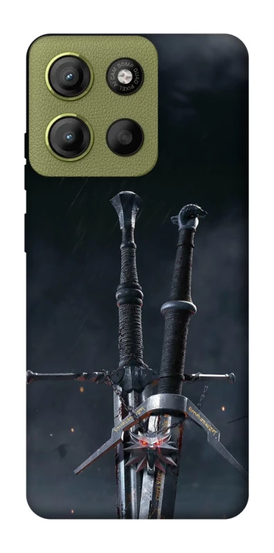 Чохол на Motorola Moto G15 4G Мечі Ведьмака фото 1 з 1