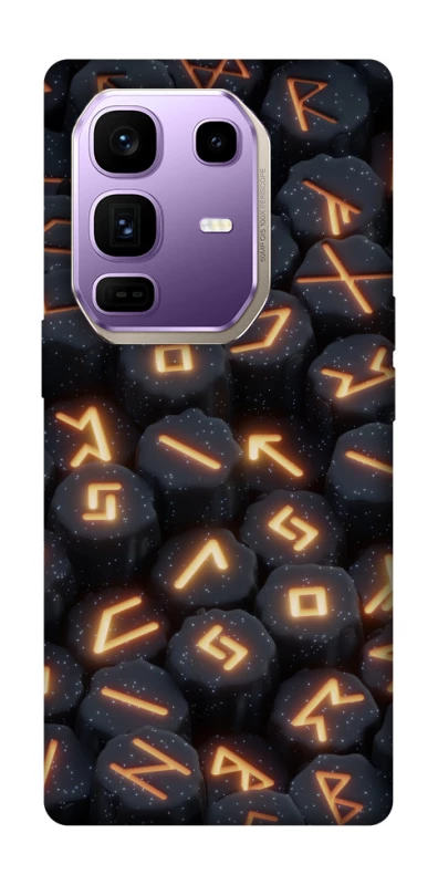 Чехол на Infinix Note 50 Pro+ Огненые руны фото 1 из 1