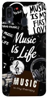 Чохол на Samsung Galaxy A20 / A30 Music is Life фото 1 з 1